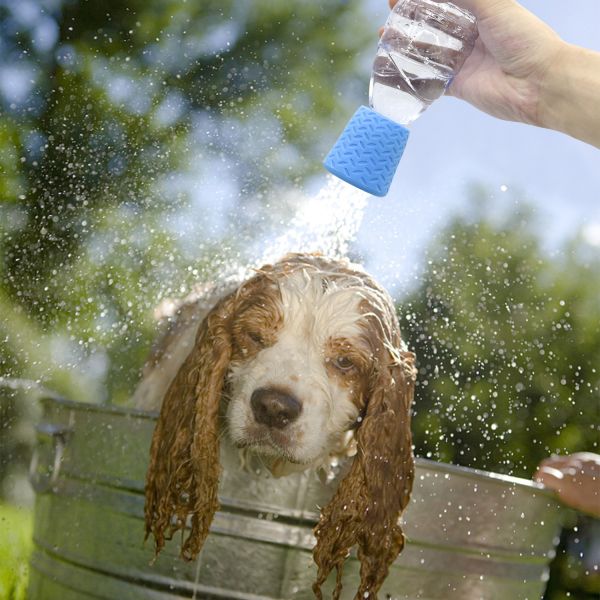 Portable Dog Shower Heads Silicone Dog Bath Sprayer Outdoor