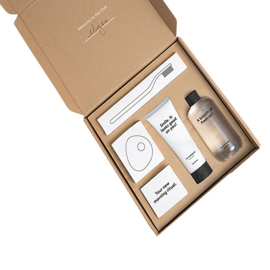 Environmentally Friendly Waterproof Small Paper Packaging Cosmetic Box