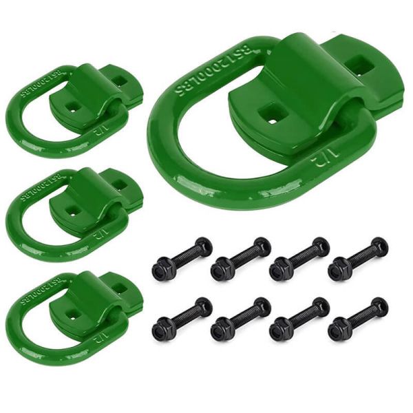 1/2 Heavy Duty Bolt-On D Ring Tie Down Anchor with Factory Direct OEM Customization