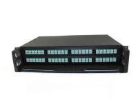 24 quadros de distribuição carregados cerco LGX da fibra ótica da fibra da montagem em rack do porto