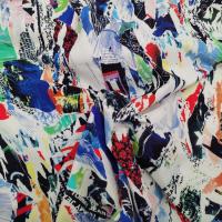92% le Spandex qu'en nylon de 8% a imprimé le tissu 130gsm 150cm de Microfiber imperméabilisent respirable