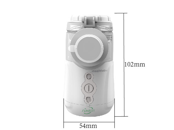 1.5 - астма машины вдыхания младенца обработки Nebulizer 3.2μM дыхательная