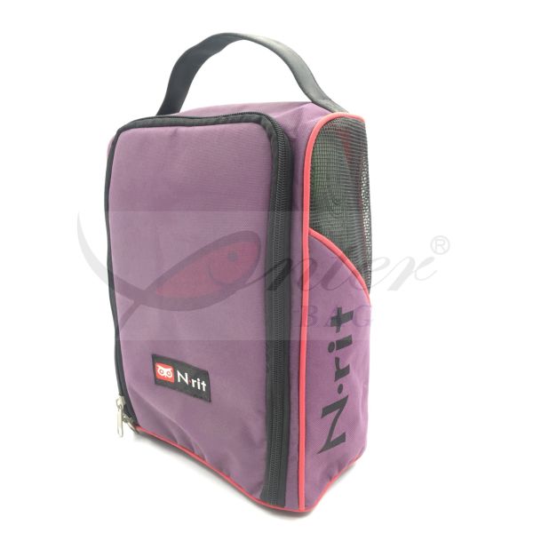 Zipper Closure Shoe Storage Travel Bag / Shoe Carry Bag Customized Logo