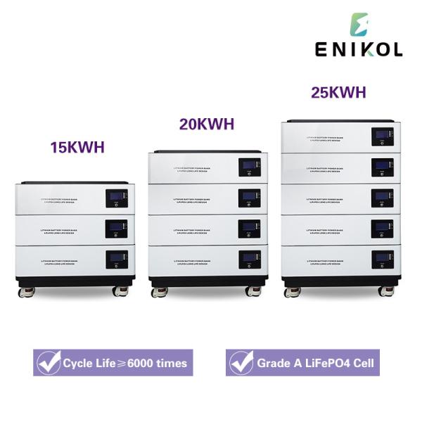 48v 100ah batterie au lithium empilable 5kwh batterie solaire Lifepo4 51.2v
