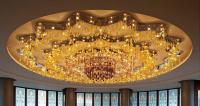 Home Luster Round Gold Lamp Kitchen Stair Hotel Large Living Room Ceiling Led Luxury Crystal Modern Pendant Lights Chandeliers