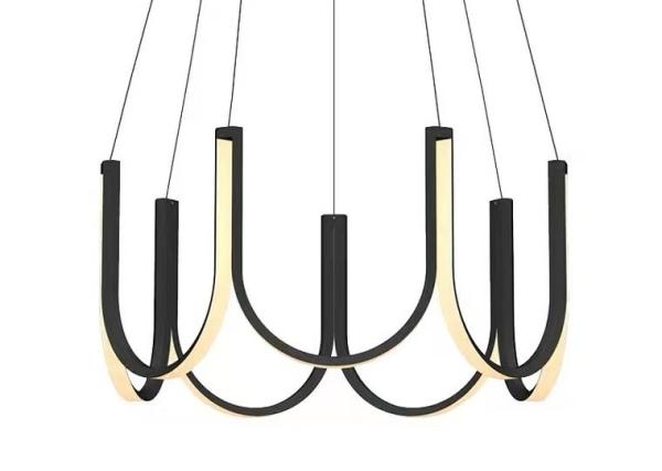 Aluminum Ring Modern Chandelier Golden Hot Sale Led Hang Lamp Pendant Lamp Lighting Fixture Modern