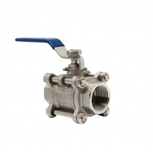 Three-piece ball valve high platform 304 stainless steel 3PC wire welding 1 inch 2 inch