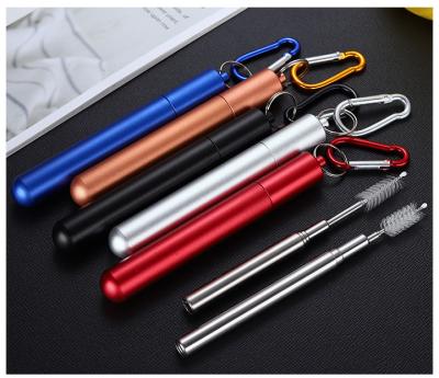 Modern Design Reusable Stainless Steel Straws For Home , Bar And Restaurant