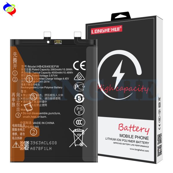 Batería recargable HB426493EFW para HUAWEI Honor 50 SE/Nova 9 SE Rendimiento potente