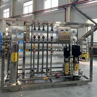 Équipement d'osmose inverse à double étage 4T pour la purification commerciale de l'eau