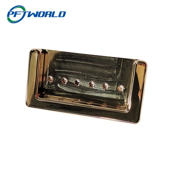 Части CNC точности латунные подвергли полировать механической обработке зеркала аксессуаров гитары