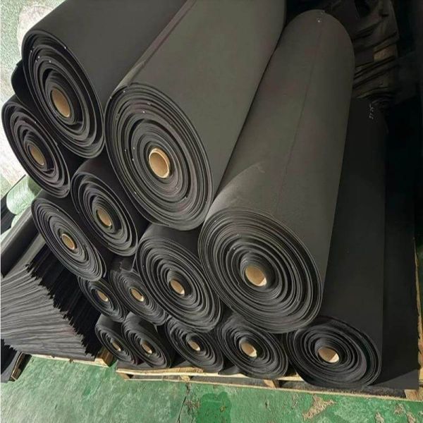 Insulation High Density Closed Cell Foam Sheets CR Rubber Foam Rolls OEM