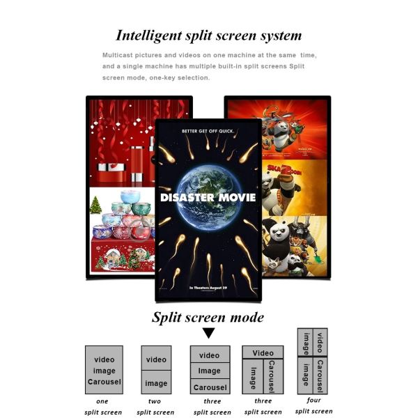 16:9 Large Interactive Touch Screen Computer Kiosk 21.5 32 43 55 65 Inch