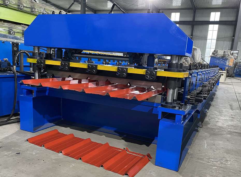 Металл настилая крышу крен стального листа формируя машину 75mm для Саудовской Аравии