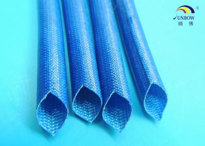 Flame Resistant Acrylic Fiberglass Sleeving for Wire Insulation , Colorful Electrical Sleeve , Wire Harness