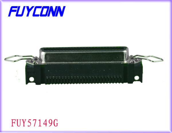 Carte PCB à angle droit de 36 bornes Centronic montant le connecteur femelle d'imprimante
