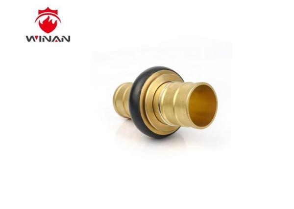 Aluminum Brass Fire Hose Nozzle Pipe Fittings Quick Coupling Standard JIS