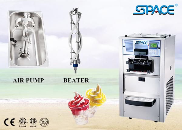 Ice Cream Frozen Yogurt Maker 3 Flavors , Commercial Ice Cream Making Equipment