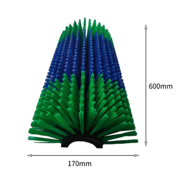Cepillo para el cuerpo de la vaca Medio cepillo para el cuerpo de la vaca Masaje de la vaca Cepillo para picazón