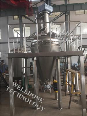 Industrial Agitated Vacuum Dryer , Remote Control Rotary Cone Vacuum Dryer