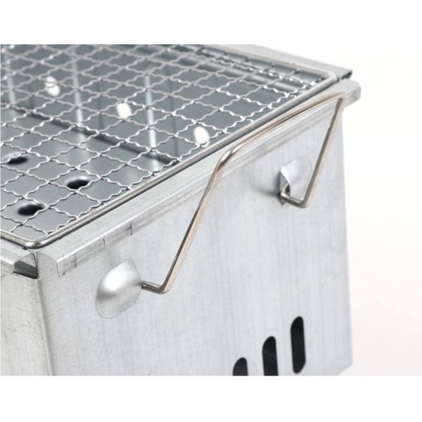 Угольная гриль для деловых подарков Якитори Кебаб Нержавеющая сталь портативный столик для барбекю