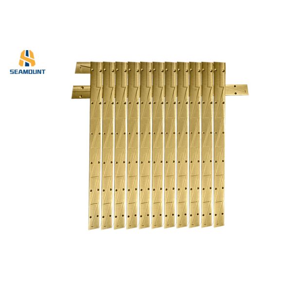 Durable Copper Slide Plate Good Wear Resistance Long Life Span