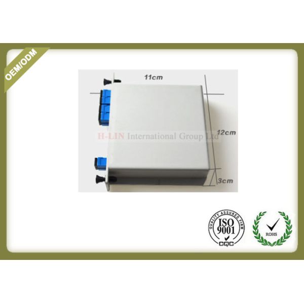 FTTH Passive Fiber Optic Splitter Insertion Type With SC Adapter