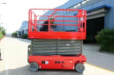 Hydraulic Aerial Self Propelled Scissor Lift 8m Full Electric Dc Battery