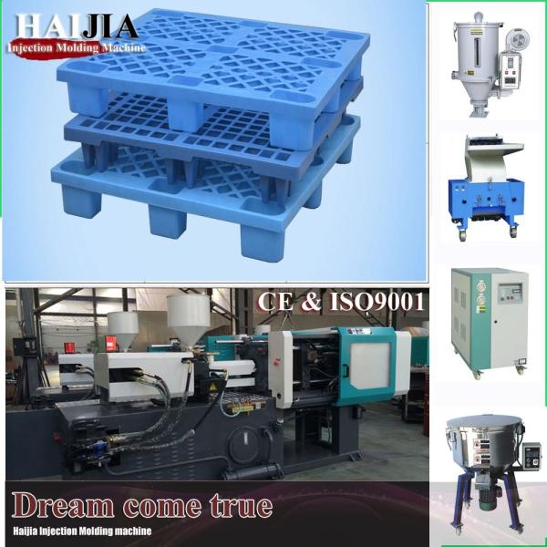 Máquina plástica horizontal da injeção do molde para a pálete que faz 7800KN que aperta a força
