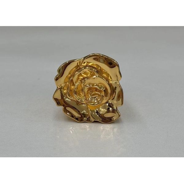 Flower-Shaped Zinc Alloy Perfume Bottle Caps For Eco-friendly Packaging