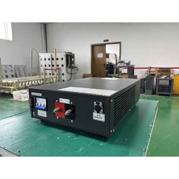 6V 100A IGBT Electroplating Rectifier with PLC HMI Control Low Ripple ≤3% 220V 3 Phase Input