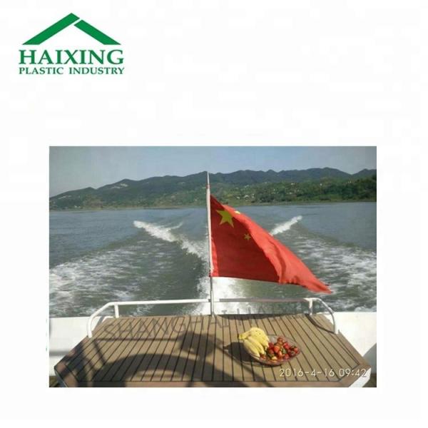 Outdoor Soft PVC Synthetic Teck Deck for Boat/Yacht Decking in Carton Box Packages