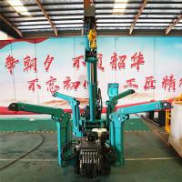 Fournisseur de la Chine 1.2ton Mini Hydraulic Telescope Crawler Crane avec la grue d'araignée dépistée par attachements