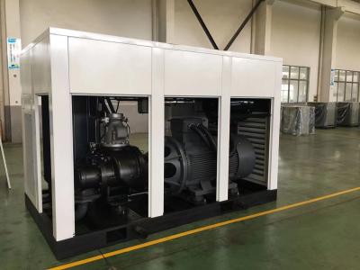 compressor do parafuso da fase do dobro do compressor de ar 340HP do ímã permanente da fase 1.3Mpa dois