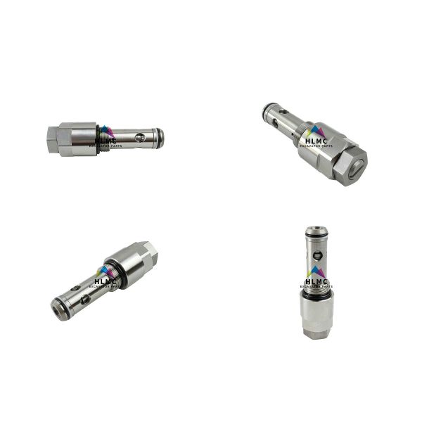 PC200-6 PC200-7 Excavator Hydraulic Parts Rotary Relief Valve 702-75-01200 702-75-01201 702-77-02120 702-77-02170
