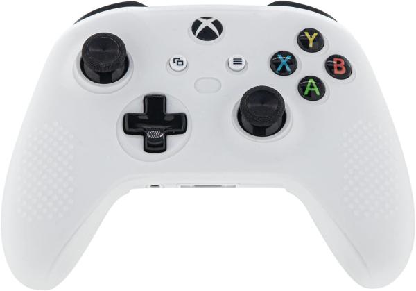 Anti-Slip Rubber Skin For Xbox Series X/S Controller Effortless Installation - Clear