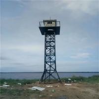 Tour d'observation plateforme en acier angulaire en treillis