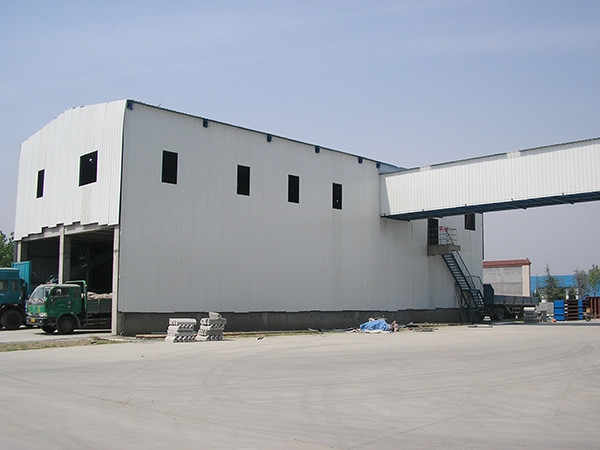Q235B Q355B Light Steel Frame Construction Galvanizd Purlin Steel Structure