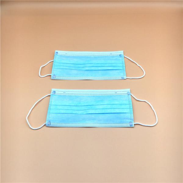 Medical Colored Surgical Masks 3 Ply With Non Woven Melt Blown Fliter Cloth