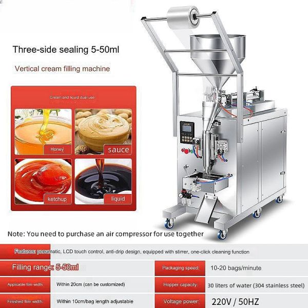 Powder Packing Machine Filter Paper Packing Machine One Machine for Multiple Purposes