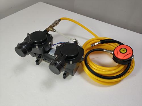 new style 12V 160W Oil - Free Diaphragm Electric Vacuum Pump Diving System with Hose Regulator