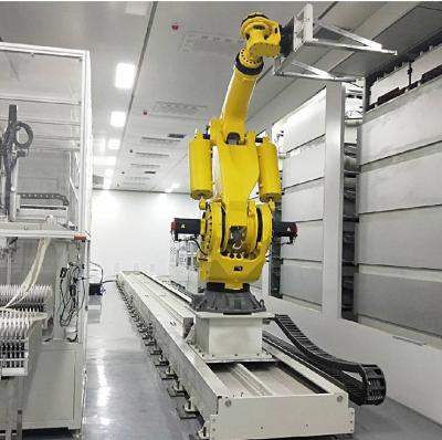Services offerts Grilleuse pour la manutention de rails de terre robotiques automatisés précision de positionnement répétée ± 0,02 mm