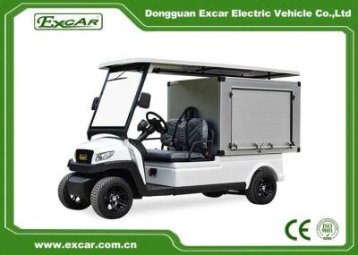 2 Seaters Electric Utility Carts With Three Layers Cargo Box