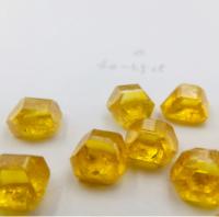 6-10ct Orange Jaune HPHT Diamant cultivé en laboratoire Diamant brut non coupé Pour l'industrie