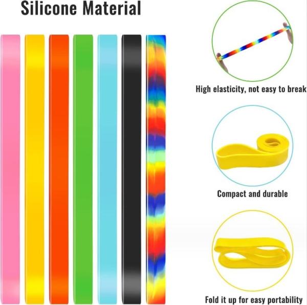 Multi-functional Silicone Strap Lunch Box with Highly Elastic Band and Cutting Service
