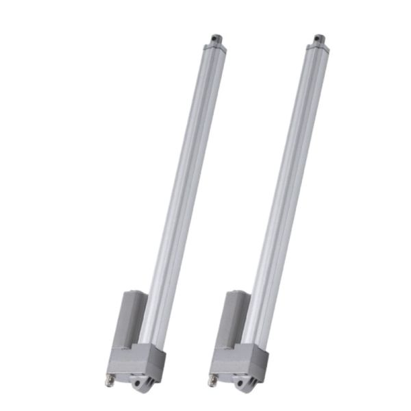 Actuadores de corriente continua 24V 12V IP66 45dB Bajo ruido 200KG Max. Empuje 50mm - 600mm Golpe