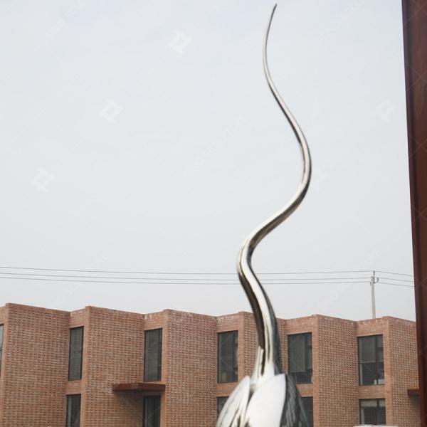 Seed Stainless Steel Garden Sculptures 3.28 Ft Height