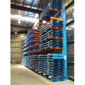 Heavy duty cantilever racking , high density selective racking system
