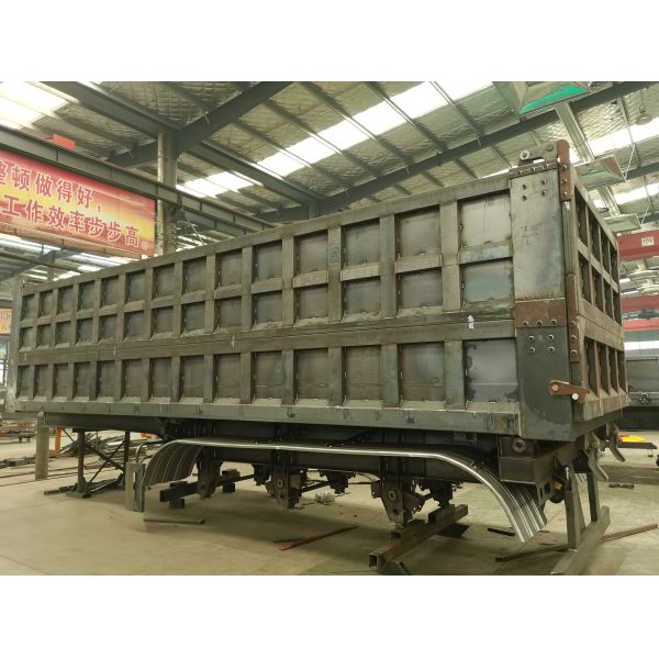 60 тонн 30 тонн прицепа с наклоном прицепа с свалочной грузовиком прицеп для Африки 13 тонн вместимостью на одну ось