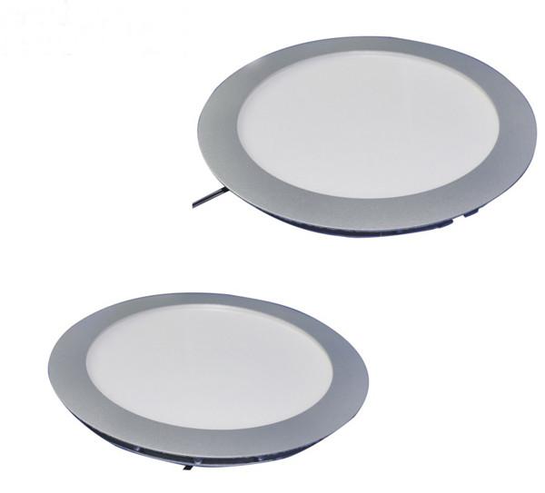 Embedded Ceiling Led Flat Panel Light Cold White 12W 120 Degree Beam Angle